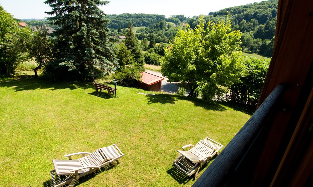 Aussicht Winzerhof Balkon